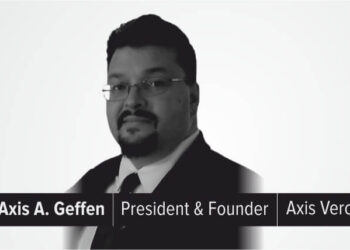 AXIS GEFFEN: COMPREHENSIVELY DEALING WITH INVESTIGATIVE NEEDS WITH HIS VENTURE, AXIS VERO INCORPORATED