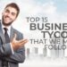Top 15 Business Tycoons that we must follow in 2023