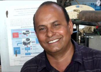 A man from Tamil Nadu, India, developed a hydrogen generator after 30 years of research