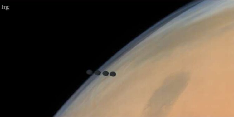 Mangalyaan captures stunning videos of Mars moon Phobos