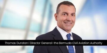 Thomas Dunstan: Renowned aviation expert and Director General of the Bermuda Civil Aviation Authority.