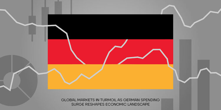 Global Markets in Turmoil as German Spending Surge Reshapes Economic Landscape